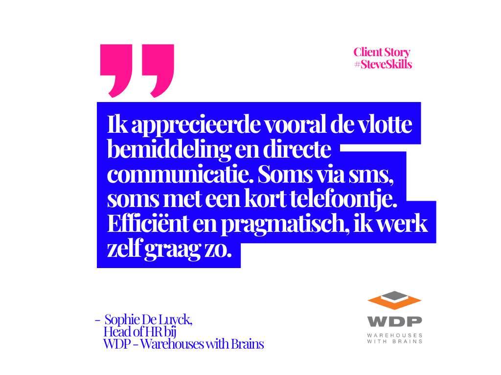 Client story WDP Warehouses with brains Sophie De Luyck