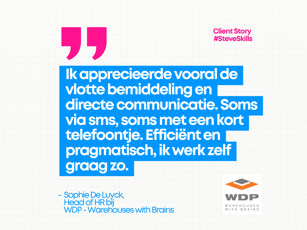 Client story WDP Warehouses with brains Sophie De Luyck