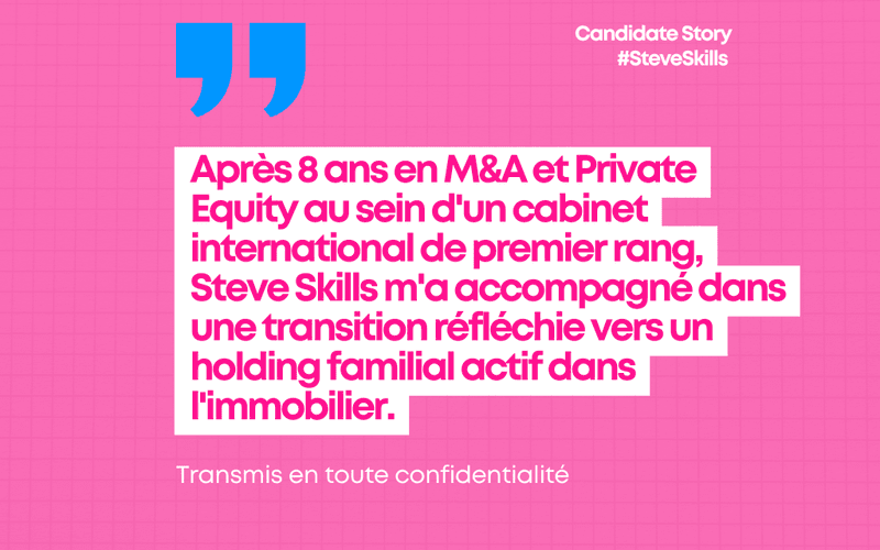 avocature en M&A holding familier