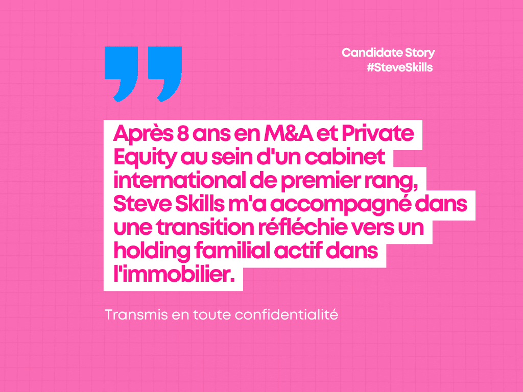avocature en M&A holding familier