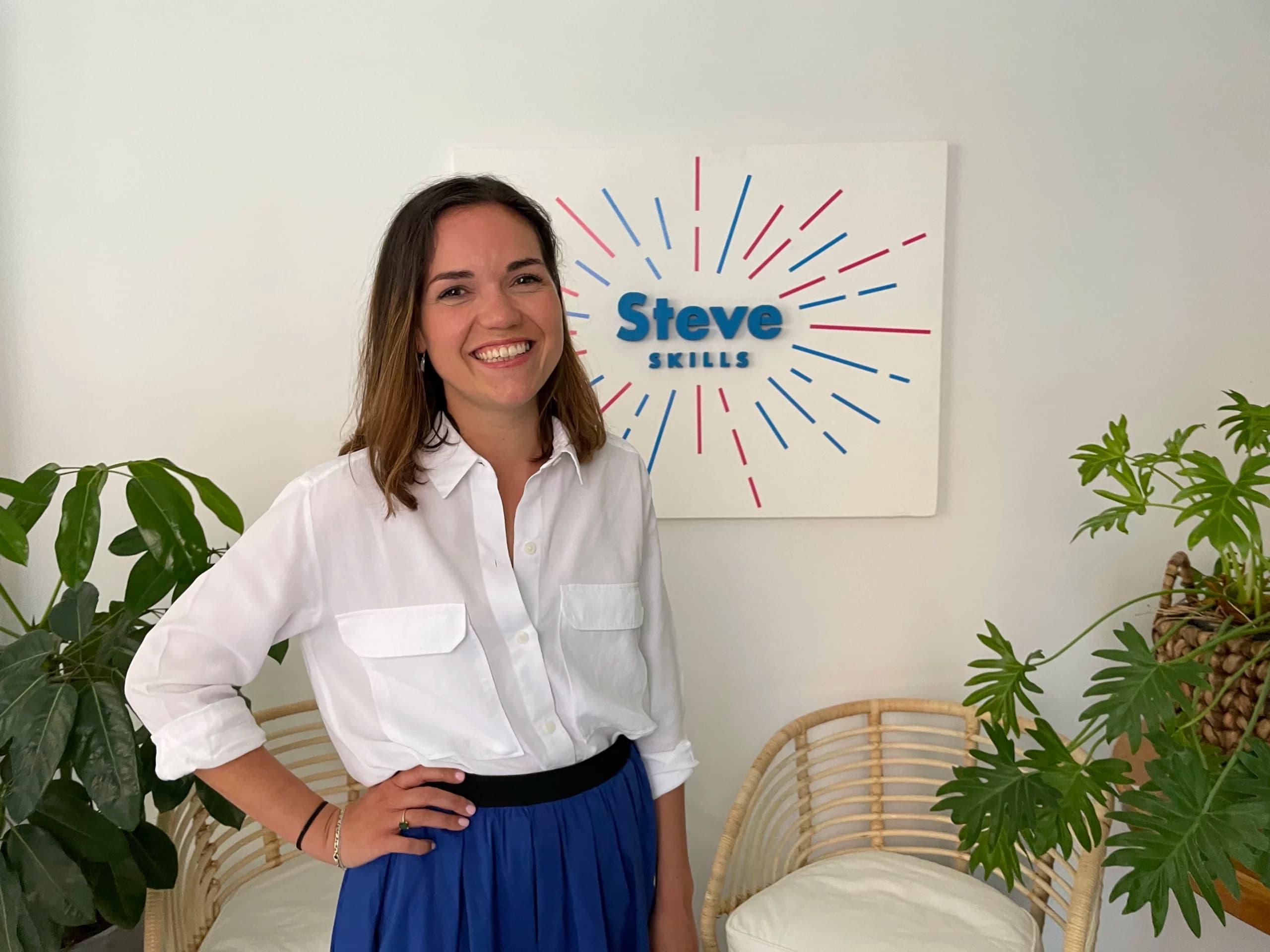 Ségolène Geeraert, directrice du recrutement chez Steve Skills