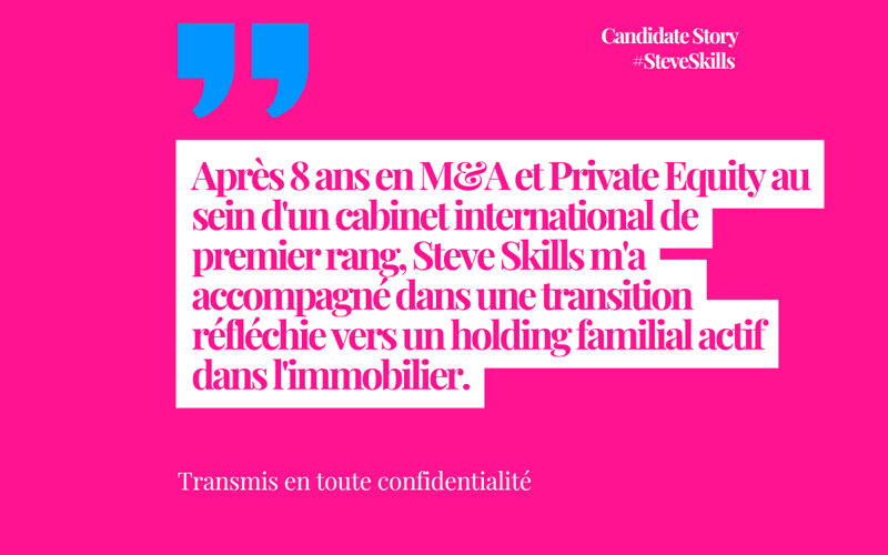 avocature en M&A holding familier